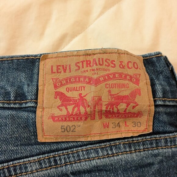 Levi's 502 Jeans - 34 W x 30 L - Picture 4 of 5